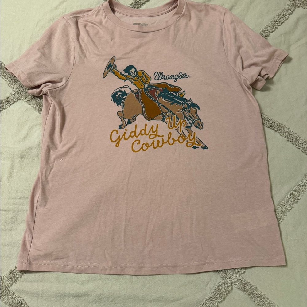 Wrangler Light Pink Tee